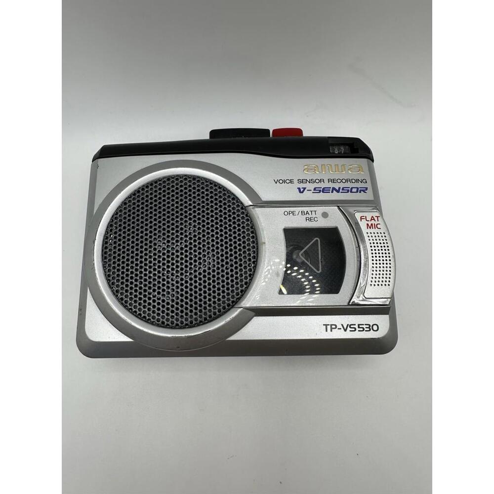 Vintage AIWA Walkman Voice Sensor Recording V-Sensor Model TP-VS530  Working